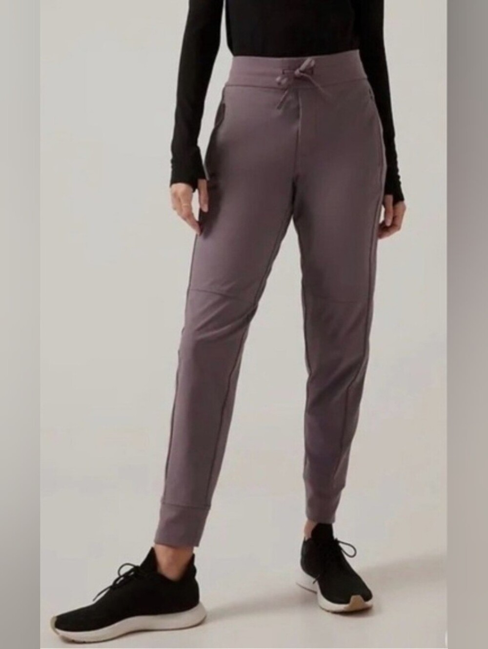 Athleta Headlands Hybrid Trek Jogger Sz 10 Dusk Violet Purple Iris